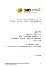 Solution Sets and Net Zero Energy Buildings: A review of 30 Net ZEBs case studies worldwide
