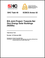 Annex Final Revised:  Towards Net Zero Energy Solar Buildings